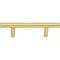 Elements 3" Center-to-Center Brushed Gold Naples Cabinet Bar Pull 136BG - alternate 8